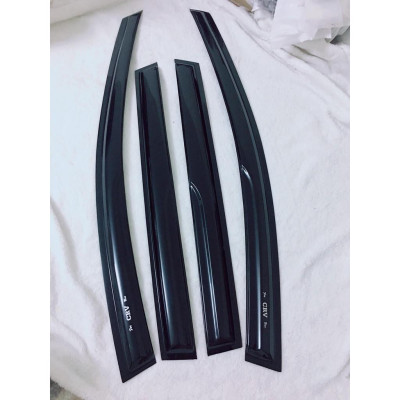 Vè Che Mưa dành cho Xe CRV 2017+ chất liệu nhựa đen sang trọng,có sẵn keo 3M,dễ lắp,bảo vệ xe hiệu quả