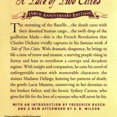 Signet Classics: A Tale of Two Cities (200th Anniversary Edition) (by Charles Dickens, with an Afterword by A.N. Wilson)