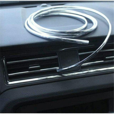   Nẹp viền chữ U mạ Crom trang chống va đập và trang trí nội ngoại thất ô tô