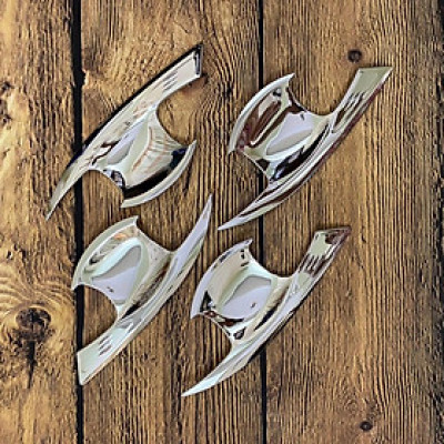 Ốp Hõm Cửa - Ốp Chén Cửa Monde  Mạ Crôm Sang Trọng Dành Cho Xe Toyota Vios