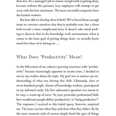 Sách ngoại văn: Slow Productivity