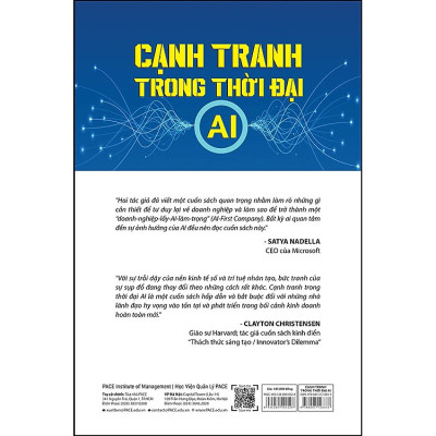 CẠNH TRANH TRONG THỜI ĐẠI AI (Competing in the Age of AI) - MARCO IANSITI và KARIM R. LAKHANI - Hoàng Huấn dịch - (bìa cứng)