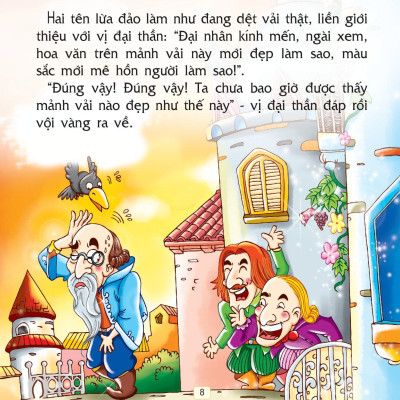 Truyện Cổ Tích Thế Giới Hay Nhất - Bộ Quần Áo Mới Của Hoàng Đế (Tái Bản)