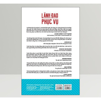 Sách - Lãnh Đạo Phục Vụ - Robert Greenleaf -  Pace Books