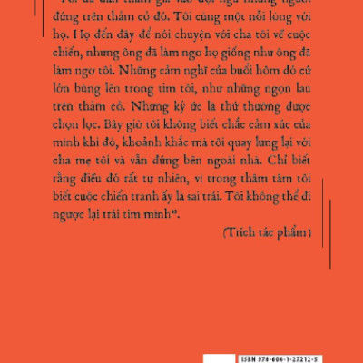Sách - Vì Cha Chúng Tôi Nói Dối - Because Our Fathers Lied - Hồi Ức Về Sự Thật Và Gia Đình, Từ Cuộc Chiến Việt Nam Đến Tận Hôm Nay