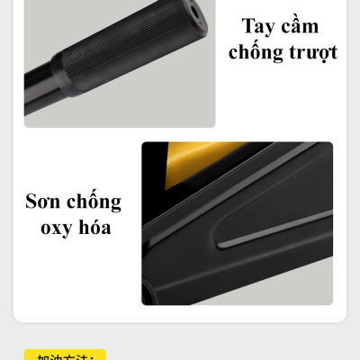 Kích Cá Sấu ABG 2 Tấn Chiều Cao Tối Thiểu 130mm Chiều Cao Tối Đa 330mm Con Đội Cá Sấu 2 Tấn Kích Thủy Lực Dùng Để Nâng Các Vật Nặng, Kích gầm Ô Tô - Hàng Chính Hãng.