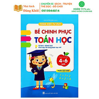 Sách - Bé Chinh Phục Toán Học - Toán Tư Duy Sáng Tạo