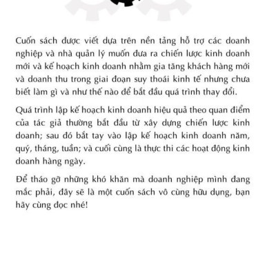 Mô Hình Xây Dựng Chiến Lược Và Kế Hoạch Kinh Doanh Cho Doanh Nghiệp Vừa Và Nhỏ  (Thái Hà Books)