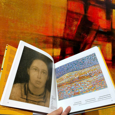 Sách - Mondrian by Hajo Duchting - Nghệ thuật tiếng Anh/ Art Book in English