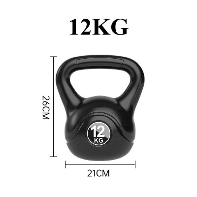 Tạ ấm tập gym 12kg, Tạ bình vôi Kích thước :26*21cm( Chất Liệu Nhựa PE Bọc Bê Tông) Tập Gym Tại Nhà Hiệu Quả Săn Chắc Nhóm Cơ , Giúp Vóc Dáng Thân Hình Đẹp Hơn