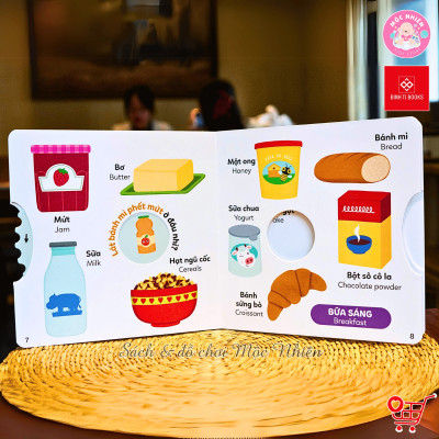 Sách tương tác - Xoay xoay xoay - Đi tìm... Dành cho bé từ 0-6 tuổi (Đinh Tị Books)