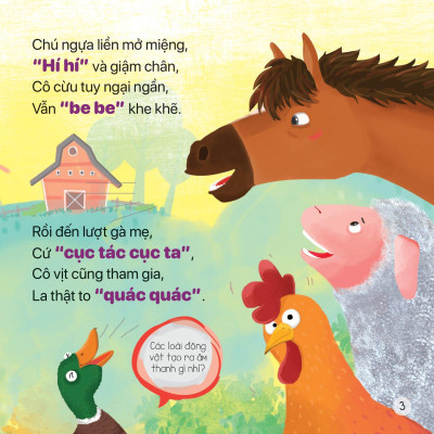 Thơ Hay Cho Bé - Học Về Nông Trại