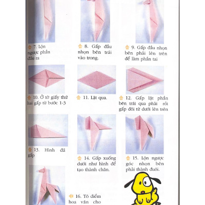 Origami - Trò Chơi Gấp Giấy Dành Cho Trẻ Em Tập 2 (Tái Bản) - Vanlangbooks