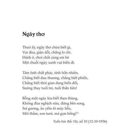 Sách - Tủ Sách Văn Học Trong Nhà Trường - Thơ Thâm Tâm