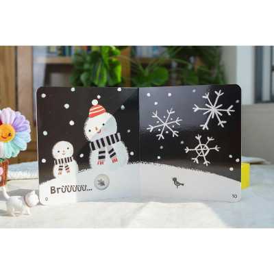 Sách - Kích Thích Thị Giác - Đen Trắng Và Màu Sắc Tương Phản Cho Bé 0 -3 Tuổi - Đinh Tị Books