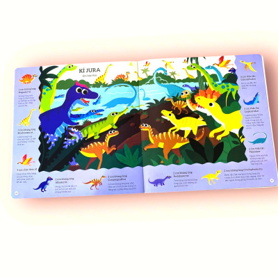 Sách cho bé - Thế Giới Động Vật - Tìm Kiếm Thông Minh Phát Triển Khả Năng Tập Trung - Dành cho trẻ từ 2-6 tuổi