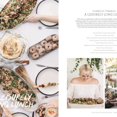 Artbook - Sách Tiếng Anh - The Shared Table: Vegetarian and vegan feasts to cook for your crowd