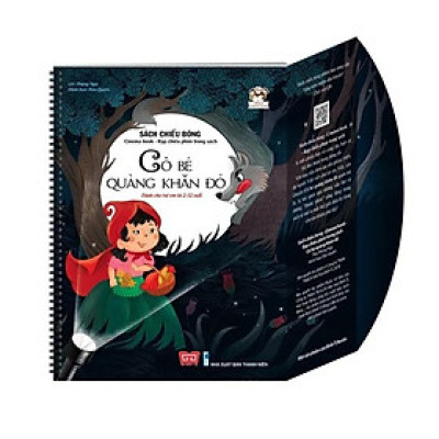 Sách Tương Tác - Sách Chiếu Bóng - Cinema Book - Rạp Chiếu Phim Trong Sách - Cô Bé Quàng Khăn Đỏ - Đinh Tị Books