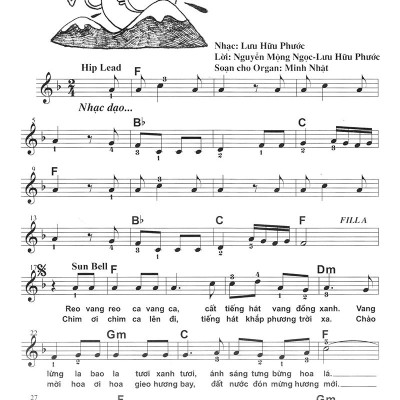 Thực Hành Biểu Diễn Organ Cho Thiếu Nhi – Tập 4