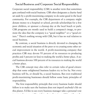 Building Social Business: The New Kind Of Capitalism That Serves Humanity
