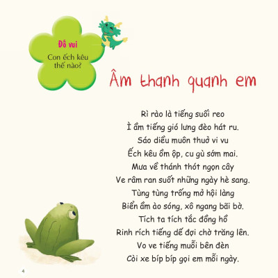 Thơ Hay Cho Bé Học Nói - Lời Âm Thanh Kể _LL