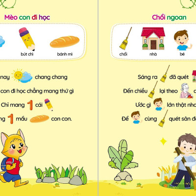 Sách - Tuyển tập Thơ - Truyện - Đồng dao - Câu đố cho bé từ 0-6 tuổi (sách có kèm file nghe) giúp trẻ tập nói tập đọc