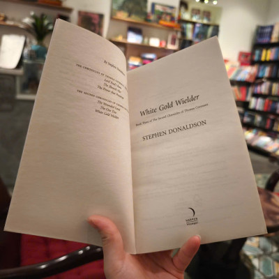 Sách - White Gold Wielder by Stephen Donaldson - Fantasy / Fiction in English