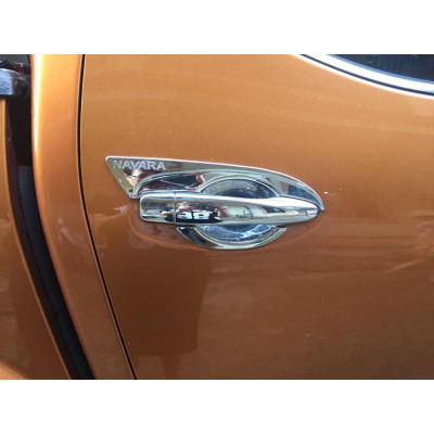 BỘ 4 ỐP HÕM CỬA MẠ CROM DÀNH CHO NISSAN NAVARA