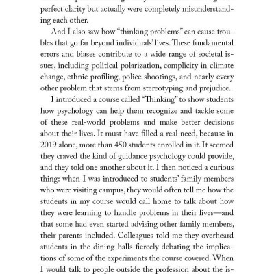 Thinking 101: How To Reason Better To Live Better