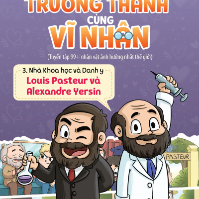 Sách - Trọn Bộ 6 tập Trưởng Thành Cùng Vĩ Nhân 3 - Chủ Đề Nhà Khoa Học Và Danh Y