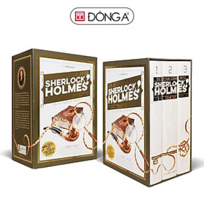 Sách - Boxset Sherlock Holmes Toàn Tập - Combo 3 Tập - Đông A