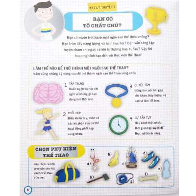 Tủ Sách Giáo Dục Stem: Ngôi Sao Thể Thao Tập Sự