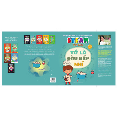 Sách - Steam For Kids - Tớ Là Đầu Bếp Nhí  - NXB Phụ Nữ