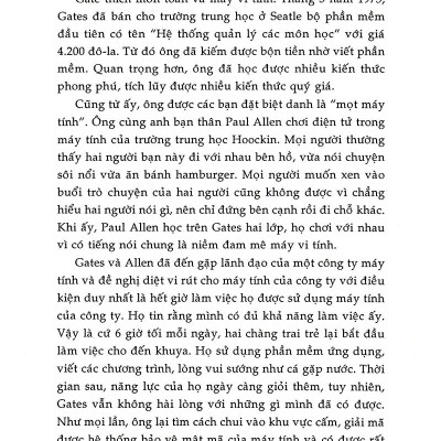 Chiêu Bài Quản Lý Vàng Của Bill Gates
