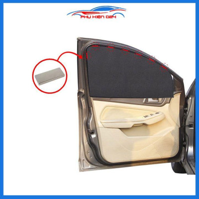 Bộ rèm che nắng ô tô nam châm theo xe Vinfast Vfe34 2022-2023 chắn nắng tốt, lắp đặt đơn giản, tiện lợi