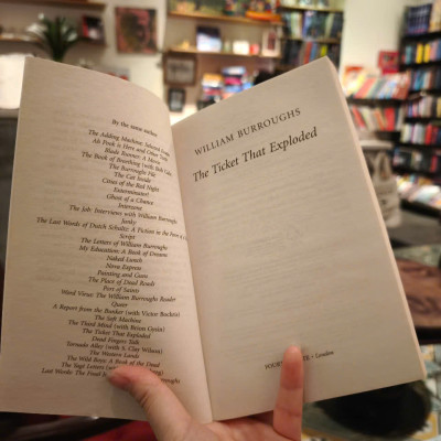 Sách - The Ticket That Exploded by William Burroughs - Fiction / Science Fiction in English