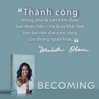 Sách - Becoming - Chất Michelle
