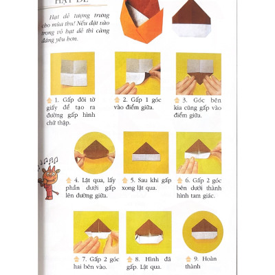 Origami - Trò Chơi Gấp Giấy Dành Cho Trẻ Em Tập 2 (Tái Bản) - Vanlangbooks