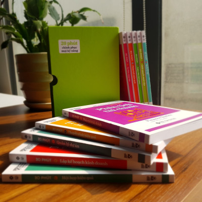 Trạm Đọc | Combo Harvard Business Review: HBR 20 phút: Làm Chủ Thời Gian + Giải Quyết Mọi Việc + Thuyết Trình Hiệu Quả + Ủy Thác Công Việc + Phản Hồi Hiệu Quả + Hội Họp Hiệu Quả + Phân Tích Tài Chính + Lập Kế Hoạch Kinh Doanh + Quản Lý Dự Án + Quản Lý Sếp