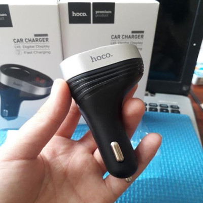 Bộ chia tẩu sạc dùng cho ô tô, xe hơi nhãn hiệu Hoco Z29,  Đầu vào: DC12 - 24V, Đầu ra: USB1/2DC5V/2.4A,ổng đầu ra 2 cổng USB: DV5V/3.1A Max ,  Đầu ra 2 lỗ tẩu sạc: 96W Max , Hàng nhập khẩu