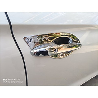 Full bộ ốp tay nắm và hõm cửa xe HONDA CITY 2021 mạ crom cao cấp