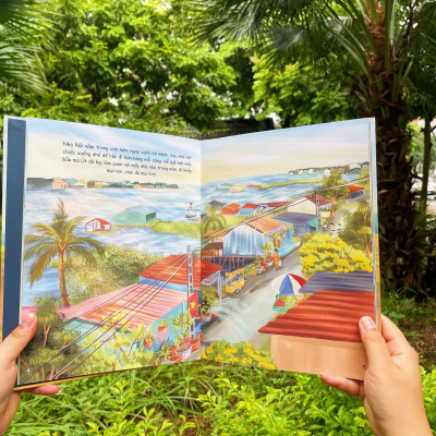 Cuốn Mùa Hè Của Nội bìa cứng - Truyện kể trước khi ngủ nuôi dưỡng tâm hồn cho bé tập đọc 2-4-6 tuổi