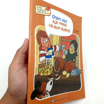 Bộ sách kỹ năng sống thiết yếu cho trẻ - Chăm sóc sức khỏe và dinh dưỡng