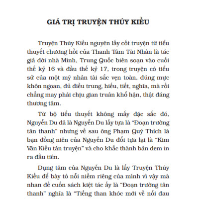 Truyện Thúy Kiều - Đoạn Trường Tân Thanh (Tái Bản 2021)