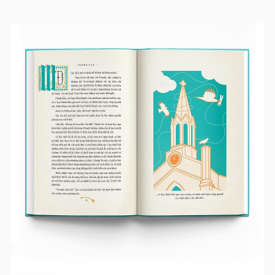 Sách - Combo 2 Cuốn: Peter Pan + Alice ở Xứ Sở Diệu Kì Và Alice ở Xứ Sở Trong Gương - Đông A