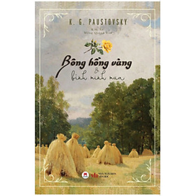Bồng Hồng Vàng Và Bình Minh Mưa