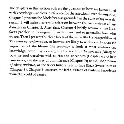 The Black Swan: The Impact Of The Highly Improbable