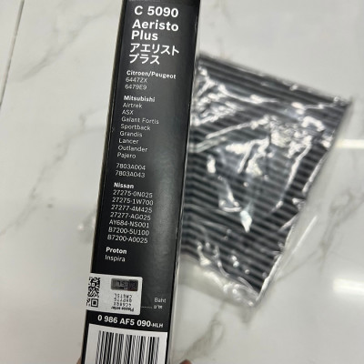 Lọc Điều Hòa Than Hoạt Tính BOSCH Aeristo Plus C5090 | Mitsubishi Outlander, Pajero Sport, Triton, IZUSU D-max, Mu-X ..