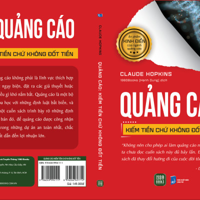 Sách - Quảng Cáo Kiếm Tiền Chứ Không Đốt Tiền - Claude C. Hopkins
