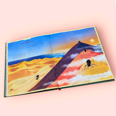 Sách cho bé - Vòng Quanh Thế Giới Cùng Mẹ Thiên Nhiên - Sách tranh, bìa cứng, khổ lớn - Dành cho bé từ 4 tuổi